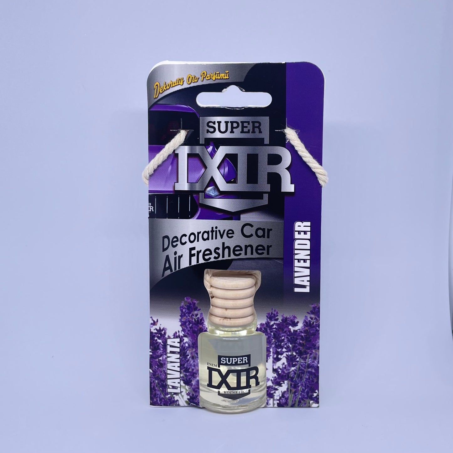 Super Ixir - Decorative car air freshener - Lavender