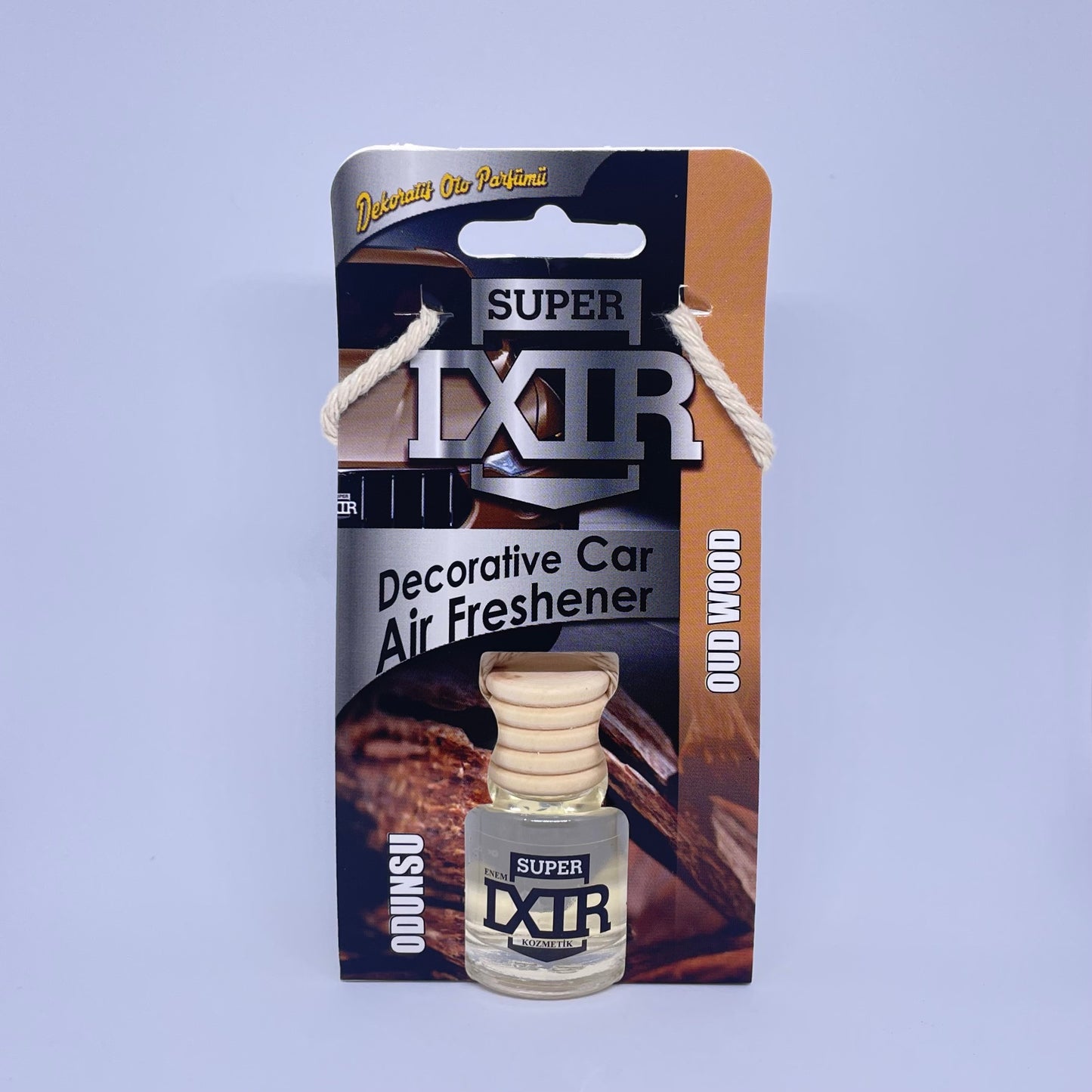 Super Ixir - Decorative car air freshener -  Oud Wood